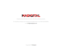 Tablet Screenshot of madigital.com